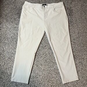 Under 510 Performance Pants Mens 38x26 Khaki Super Stretch Chino Trousers U510